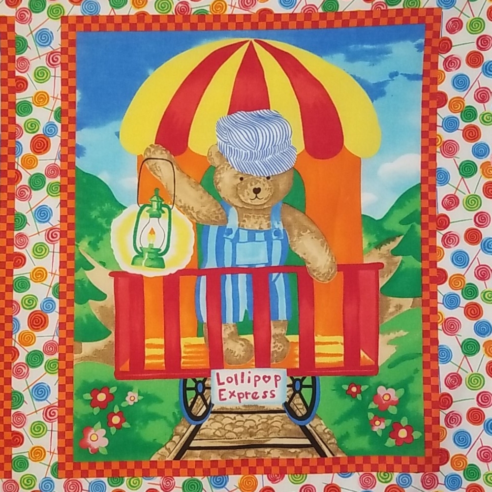Lollipop Express Quilting Fabric